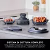 Ninja CRISPi Single 3,8 L 1700 W friggitrice ad aria blu, grigio, trasparente