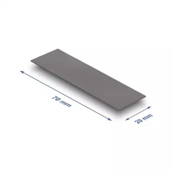 Pad termoconduttivo DeLOCK 18473 3 W/m·K grigio 20x70x0.75 mm