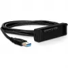 Docking station Delock SATA HDD > USB3.0 - controller di memoria - 2.5 / 3.5 condiviso - SATA 6Gb/s - USB3.0 (61858)