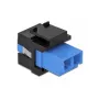 Modulo keystone LC duplex femmina a LC duplex femmina DeLOCK