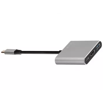 Adattatore A-1, USB-C HDMI 4K, USB 3.0, PD 100W