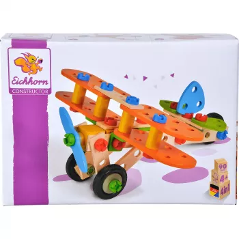 Constructor biplano, costruzioni 85 pezzi