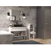 Mobile contenitore bagno Topeshop NEL V DDS BIEL POŁ bianco