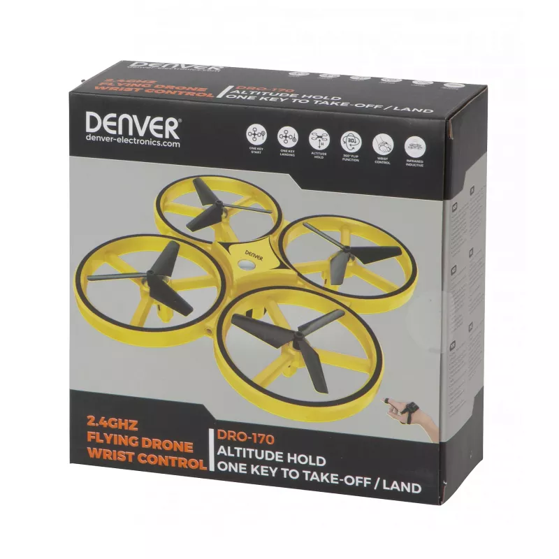 Aeroplano VTOL Denver DRO-170 drone a 2,4 GHz con controller manuale