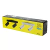 Maclean MCE452 B faretto da parete e soffitto, orientabile, alluminio, 2xGU10, nero opaco