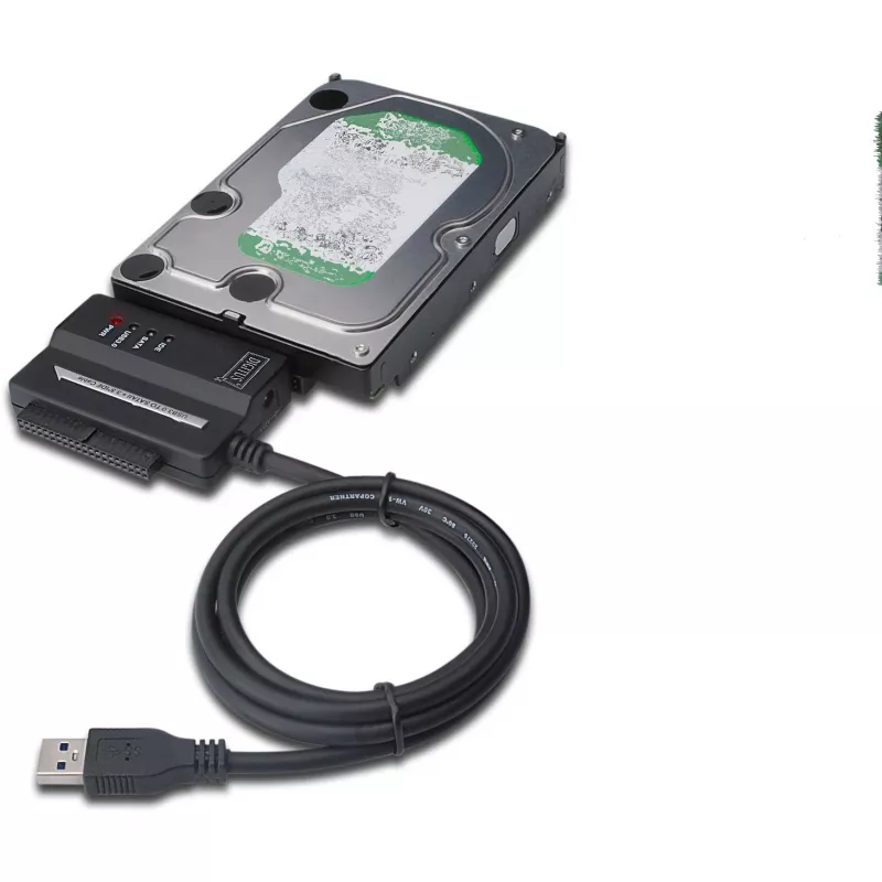 DIGITUS DA-70325 - Controller di memoria - 6,4 cm, 8,9 cm (2.5, 3.5) - ATA / SATA 3Gb/s - 300MBps - USB3.0 (DA-70325)