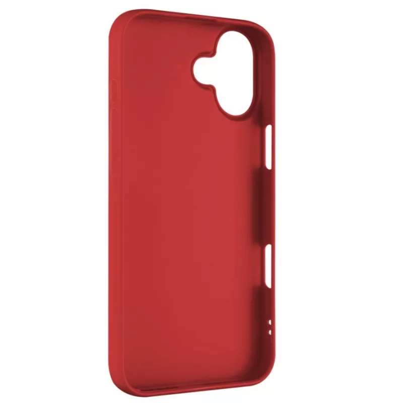 Fixed Story | Cover posteriore | Apple | iPhone 16 Plus | gommato | rosso