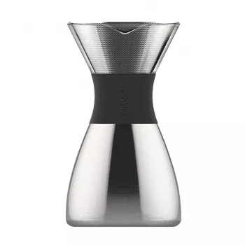 Caffettiera PourOver Cold Brew Asobu nero, argento