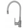 Rubinetto da cucina PYRAMIS Flessi grigio 090938001 - rubinetto da lavello orientabile