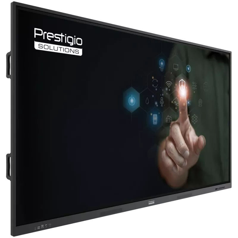 PRESTIGIO SOLUTIONS Multiboard 75 Light Series UHD 4K, Android 13.0, Wi-Fi, 40TP, penna touch