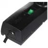 EVER Classic T/LZ09-CLA030/0000 protezione da sovratensioni, 5 prese, 3 m, 250 V, protezione bambini, LED, nera