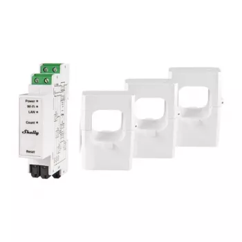Misuratore di costi energetici in corrente alternata Shelly Pro 3EM-400A 400 A 50-60 Hz