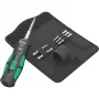 Wera 7515/7 Kraftform Safe-Torque Speed Bicycle 1 05075850001 set di cacciaviti dinamometrici, 7 pezzi, 2-6 Nm, esagonale 1/4", nero/verde