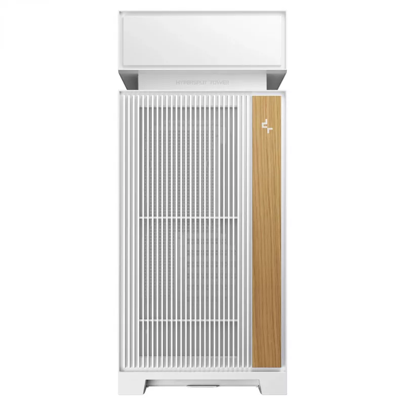 Case per PC desktop DeepCool CL6600 WH — bianco, supporta alimentatori ATX/PS2/SFX/SFX-L, 140 mm anteriore, 120/140 mm superiore/posteriore, unità 2,5 pollici e 3,5 pollici