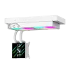 Dissipatore a liquido per CPU Gamemax | GLACIER 240 LCD WH | Intel, AMD