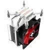 Xilence I402 dissipatore CPU 9,2 cm nero, rosso, argento