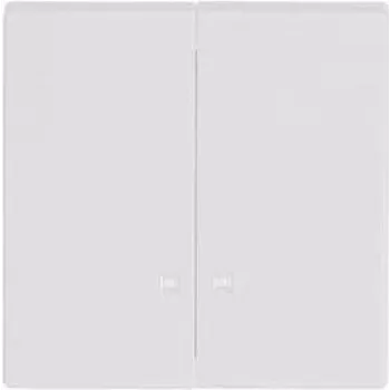 BUSCH JAEGER tasto bianco studio future linear per interruttore/pulsante 1785 K-84