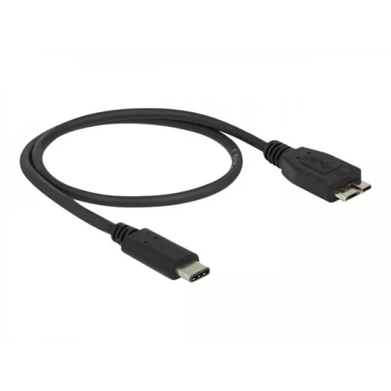 Cavo USB DeLOCK 0,5 m USB3.1 C - MicroUSB3.1 B