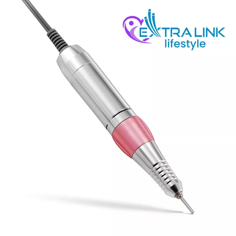 Fresa per unghie elettrica Extralink NAIL DRILL-202 65W rosa – strumento professionale per manicure/pedicure