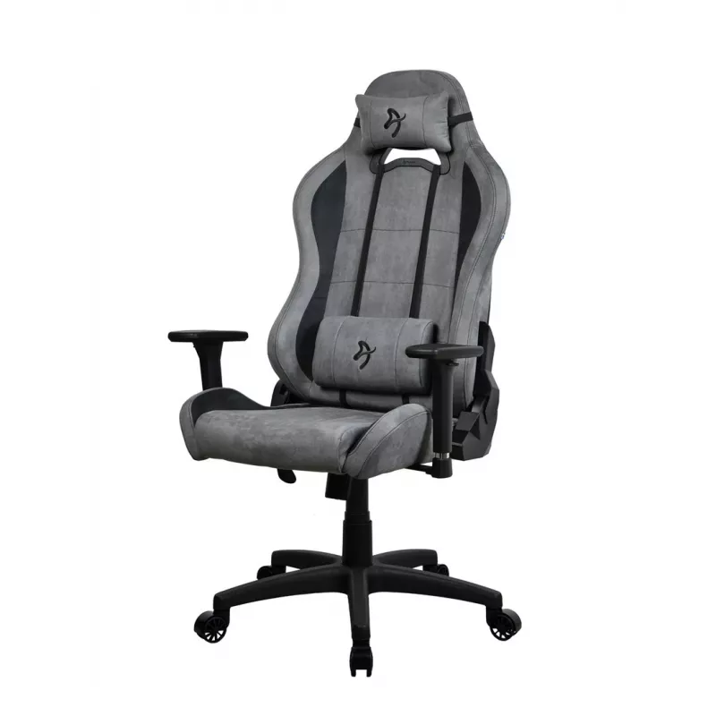 Sedia gaming Arozzi Torretta SuperSoft antracite – design ergonomico, braccioli regolabili, schienale reclinabile