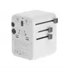Gembird TPA-2A3C70-01-W adattatore da viaggio universale, 3x USB-C, 2x USB-A, 70 W, GaN, bianco