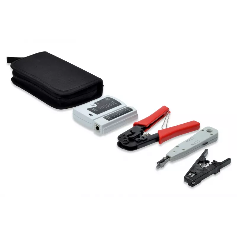 Set di attrezzi per rete Digitus DN-94022 per installazioni CAT 5e, CAT 6, CAT 7