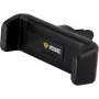 Supporto auto per telefono YENKEE YSM 201BK — supporto per bocchette di ventilazione, angolo regolabile, nero, adatto per telefoni fino a 6,5 pollici, 50–85 mm