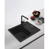 Rubinetto da cucina estraibile Franke Lina Black