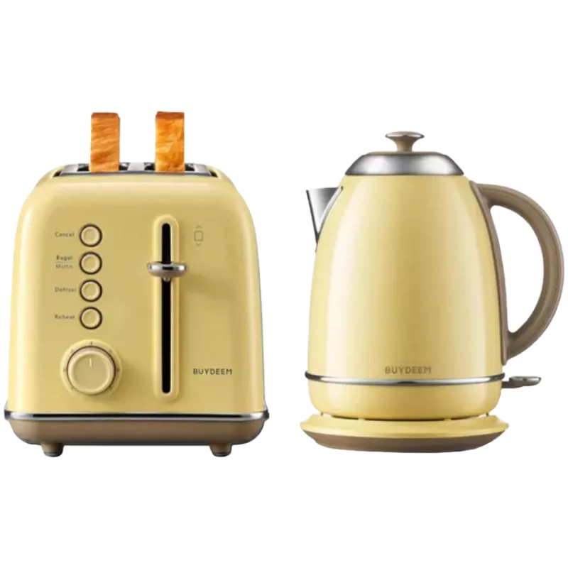 BUYDEEM tostapane 2 fette, modello DT620E, colore Mellow Yellow, EU