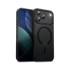Crong Hybrid Frost MAG Cover Case con MagSafe per iPhone 17 Pro Max Frosted nero