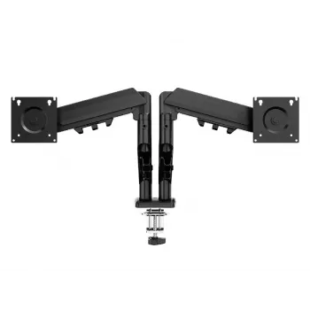 Supporto monitor doppio braccio da scrivania TRACER TRAUCH47660 — bracci in metallo regolabili, max 18 kg, VESA fino a 100×100, per schermi da 13
