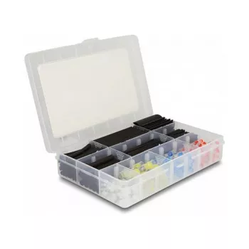 Set di guaine termorestringenti DeLOCK 308 pezzi nero multicolore poliolefina