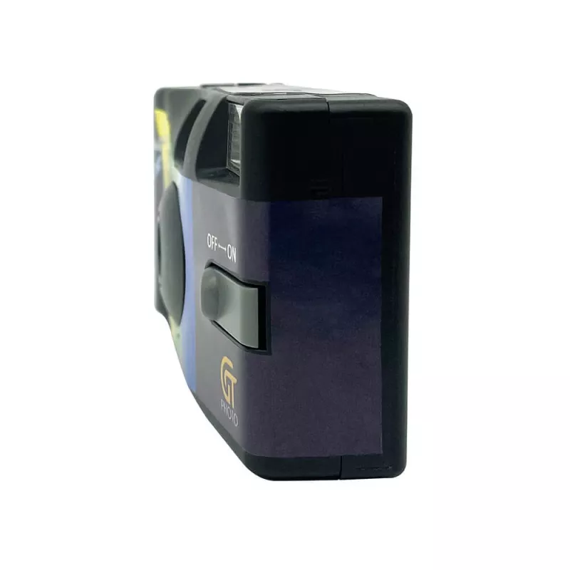 Fotocamera compatta per pellicola GT Photo GT27FL 135 mm nero blu 31 mm