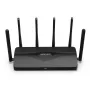 Router da tavolo MERCUSYS MR47BE — tri-band Wi-Fi 7 (2,4/5/6 GHz), 9300 Mbit/s, 3× RJ-45, 2,5GbE, 6 antenne esterne