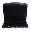Console rack VALUE 26.99.0163 — 43,2 cm (17 pollici) 1280×1024, tastiera e mouse USB, 1U, nero