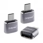 Intenso confezione da 3 adattatori USB USB-A -> USB-C C480C alluminio