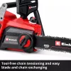 Motosega a batteria EINHELL GP-LC 36/40 Li BL-Solo 36V (2x18V) rosso/nero — senza batteria e caricabatterie