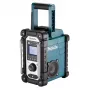 Radio da cantiere Makita DMR116 digitale AM FM 3,5W turchese