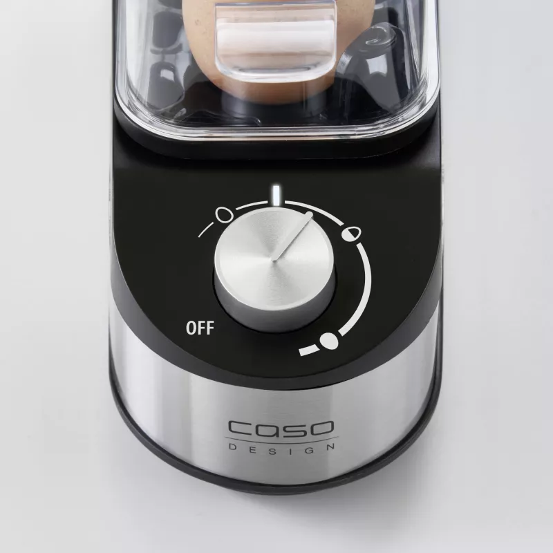 Caso | Cuociuova | E3 | nero/acciaio inox | 210 W