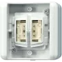 Jung Pulsante KNX BA 2 canali posizione centrale 8472.02 LEDW (8472.02LEDW)