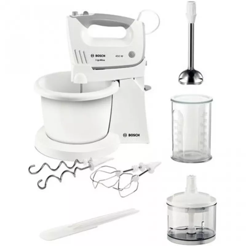 Bosch MFQ36490 ErgoMixx set frullatore a mano 450 W bianco/grigio