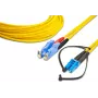 Lightwin cavo patch in fibra ottica duplex di alta qualità - SM - LSH - LC - 2 m - OS2 - E-2000 (LSH) - LC