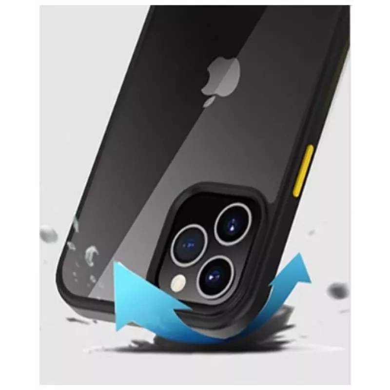 Custodia protettiva antishock Devia Shark Series per iPhone 12 Pro Max, bianco