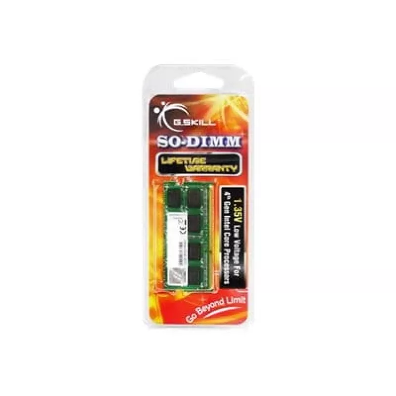SO DDR3 4GB PC 1600 CL11 G.Skill Value 4GSL 1.35V