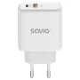 Caricabatterie per dispositivi mobili Savio LA-12 universale bianco AC ricarica rapida indoor