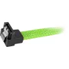 Sharkoon cavo SATA III 90° con guaina, 0,3 m, verde