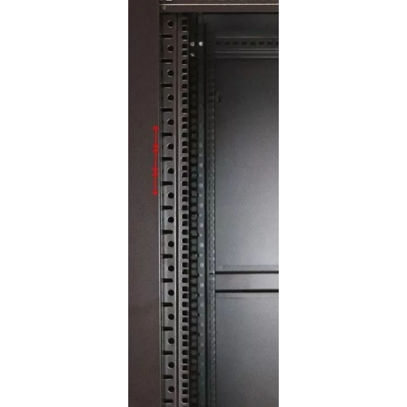 Extralink armadio rack 32U 600x1000 nero a pavimento