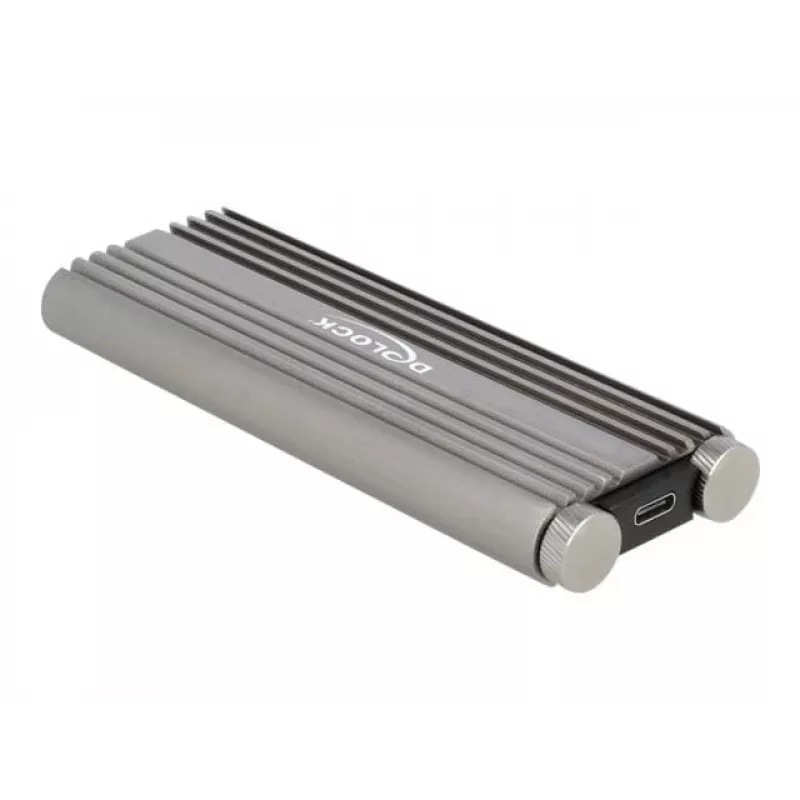 Case per SSD DeLOCK 42001 argento M.2