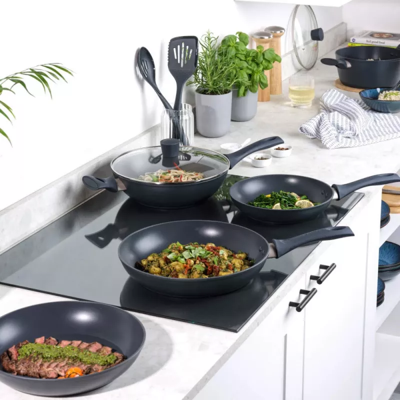 Wok Salter BW12267EU7 28 cm antiaderente, adatto all'induzione
