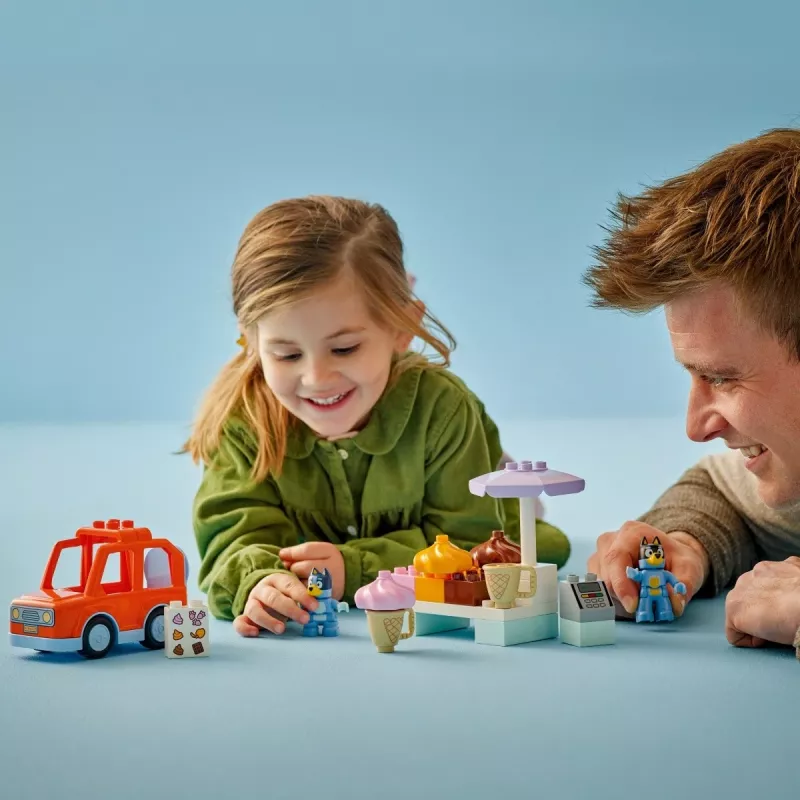 LEGO BLUEY 10458 Gita al gelato con Bluey